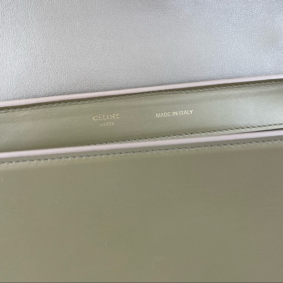 LIKE NEW Celine Trapeze Medium Bicolor Leather Bag - Picture 12 of 16